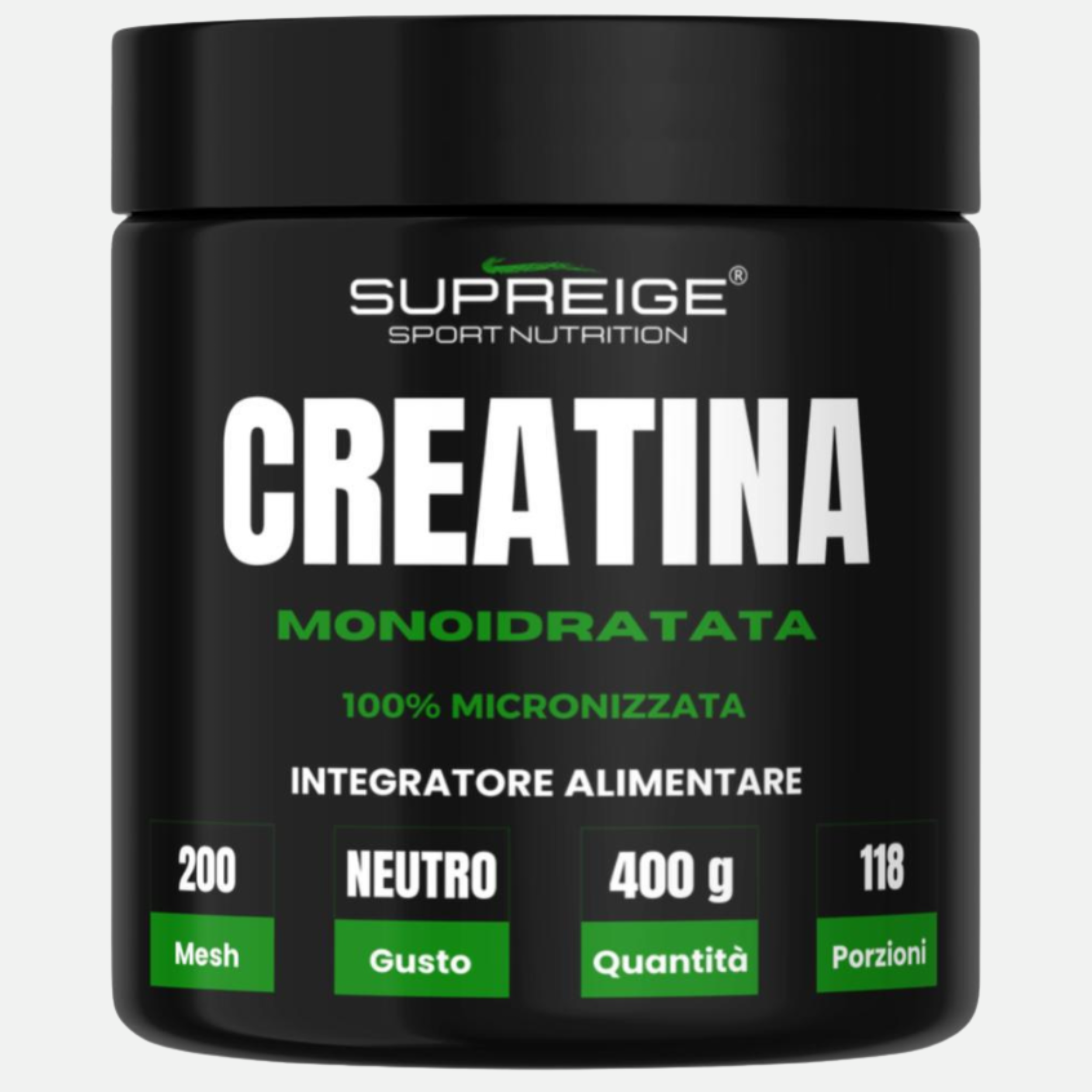 Creatina Monoidrata 100% Micronizzata - 400 gr.